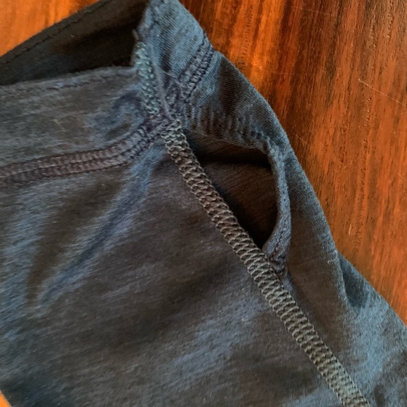 American Eagle 360 Extreme Flex Active Long Sleeve Shirt Baselayer Blue Mens S - Picture 4 of 5